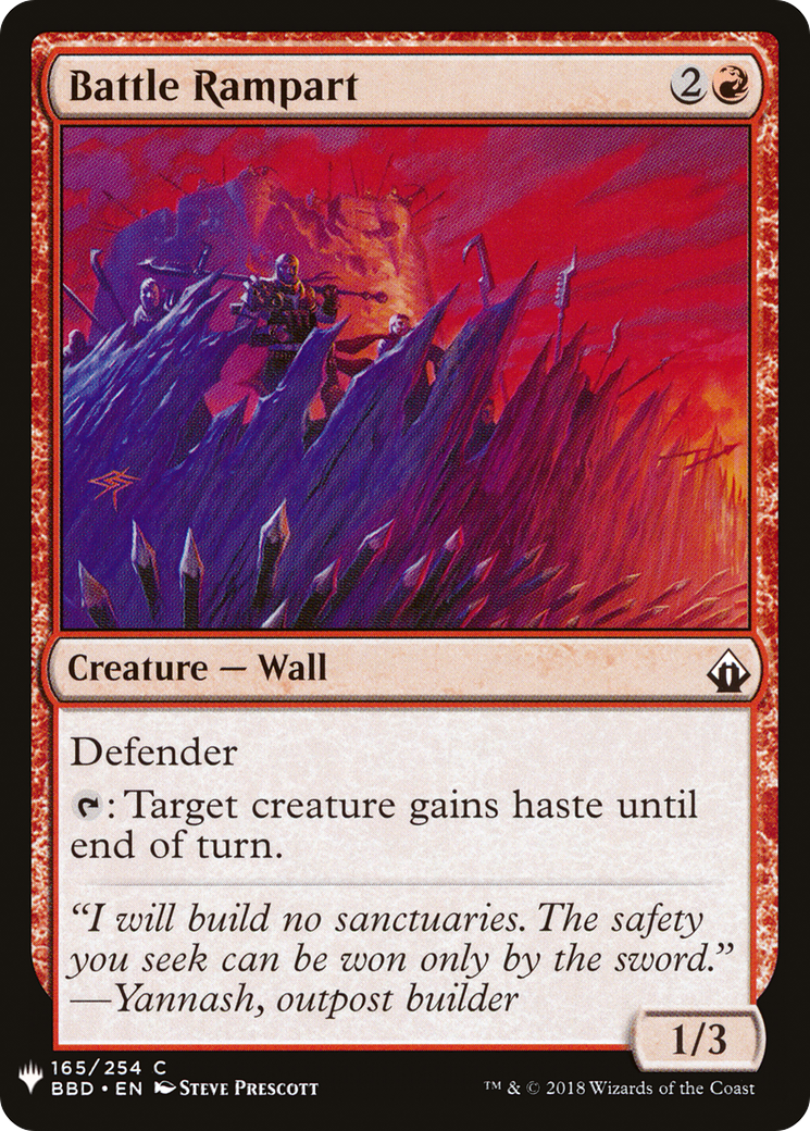 Battle Rampart [Mystery Booster]-1
