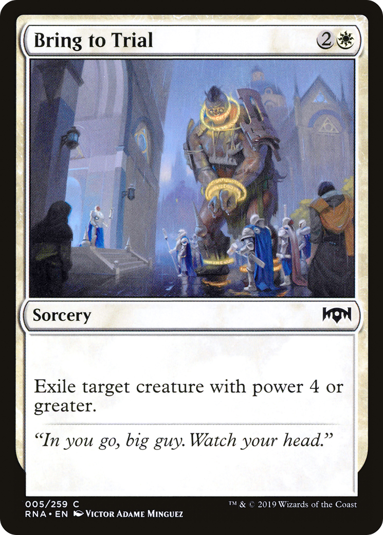 Bring to Trial [Ravnica Allegiance]-1