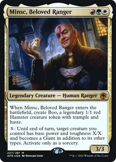 Minsc, Beloved Ranger [Dungeons & Dragons: Adventures in the Forgotten Realms Prerelease Promos]-1