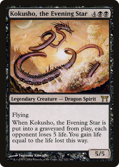 Kokusho, the Evening Star [Champions of Kamigawa]-1