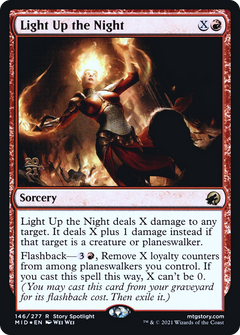 Light Up the Night [Innistrad: Midnight Hunt Prerelease Promos]-1