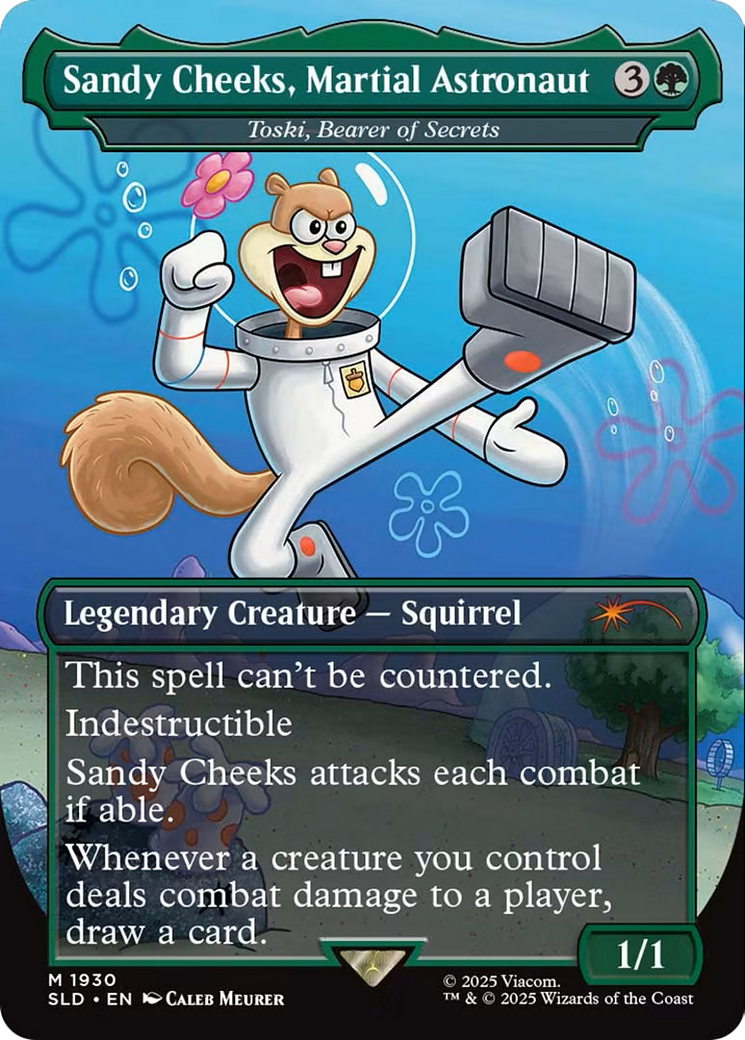 Sandy Cheeks, Martial Astronaut - Toski, Bearer of Secrets [Secret Lair Drop Series]-1