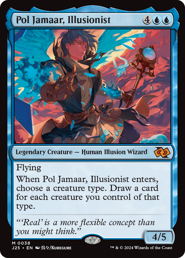 Pol Jamaar, Illusionist (Anime) [Foundations Jumpstart]-1