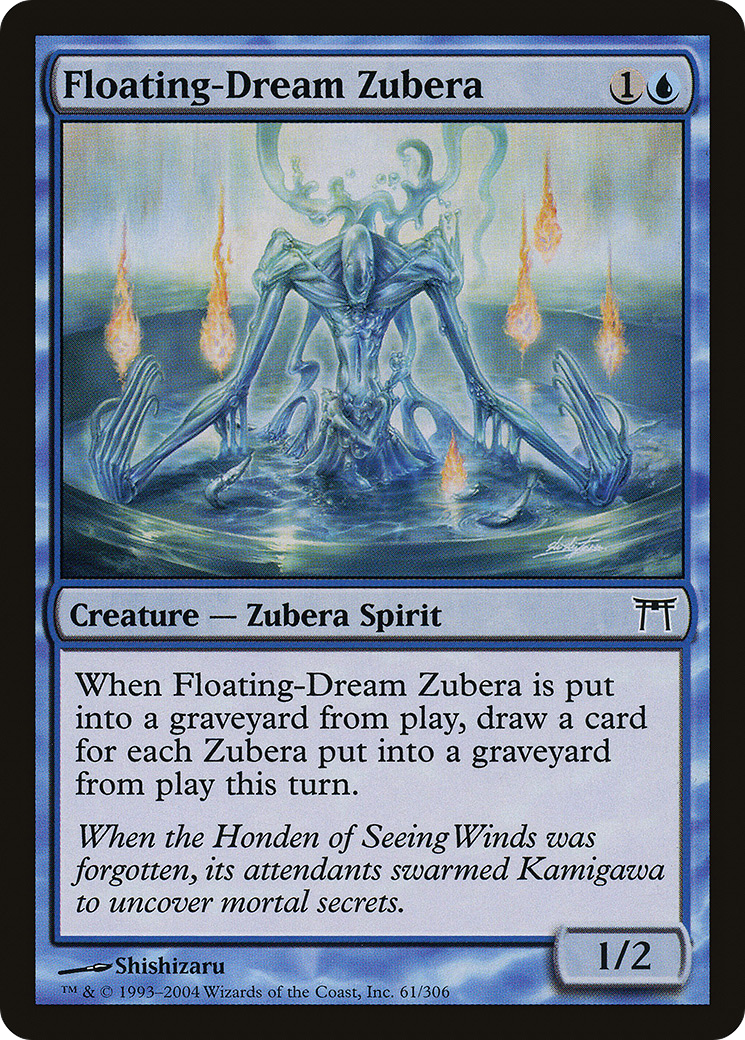 Floating-Dream Zubera [Champions of Kamigawa]-1