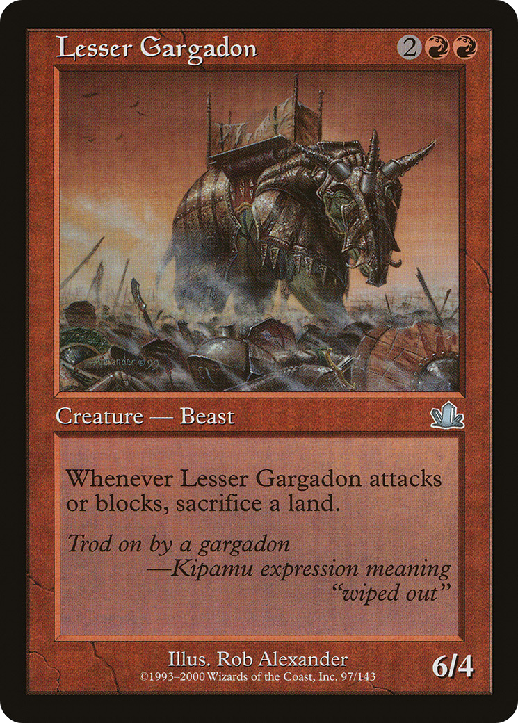 Lesser Gargadon [Prophecy]-1