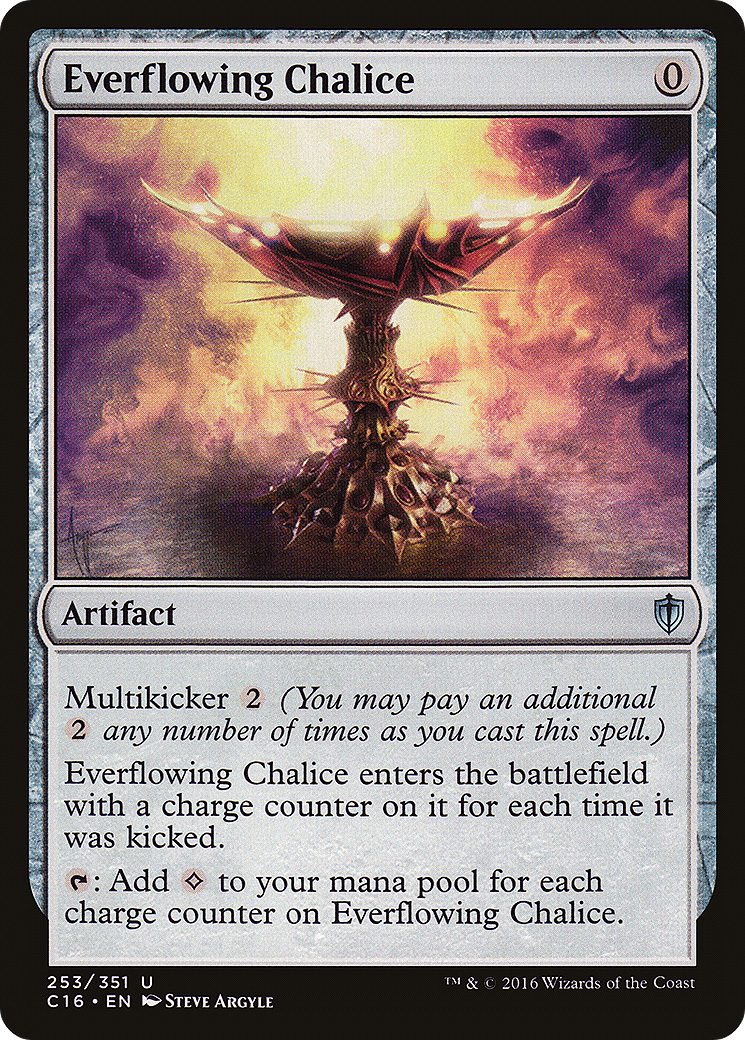 Everflowing Chalice [Commander 2016]-1