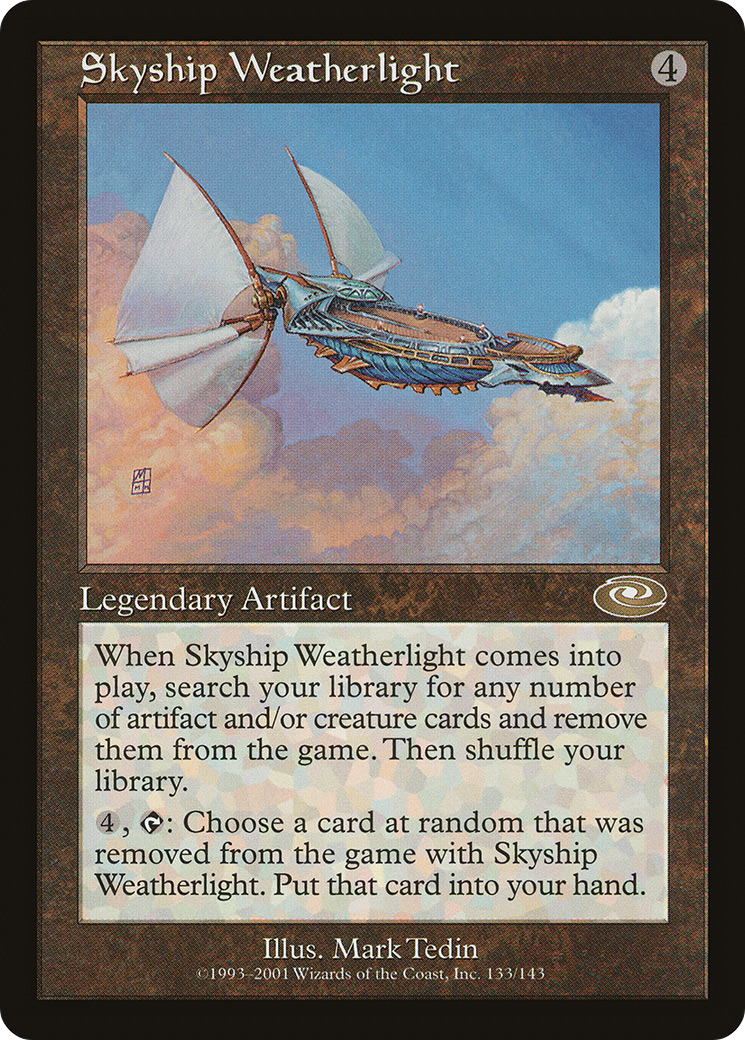 Skyship Weatherlight (Mark Tedin) [Planeshift]-1