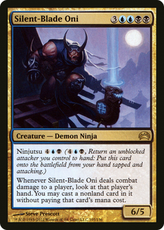 Silent-Blade Oni [Planechase 2012]-1