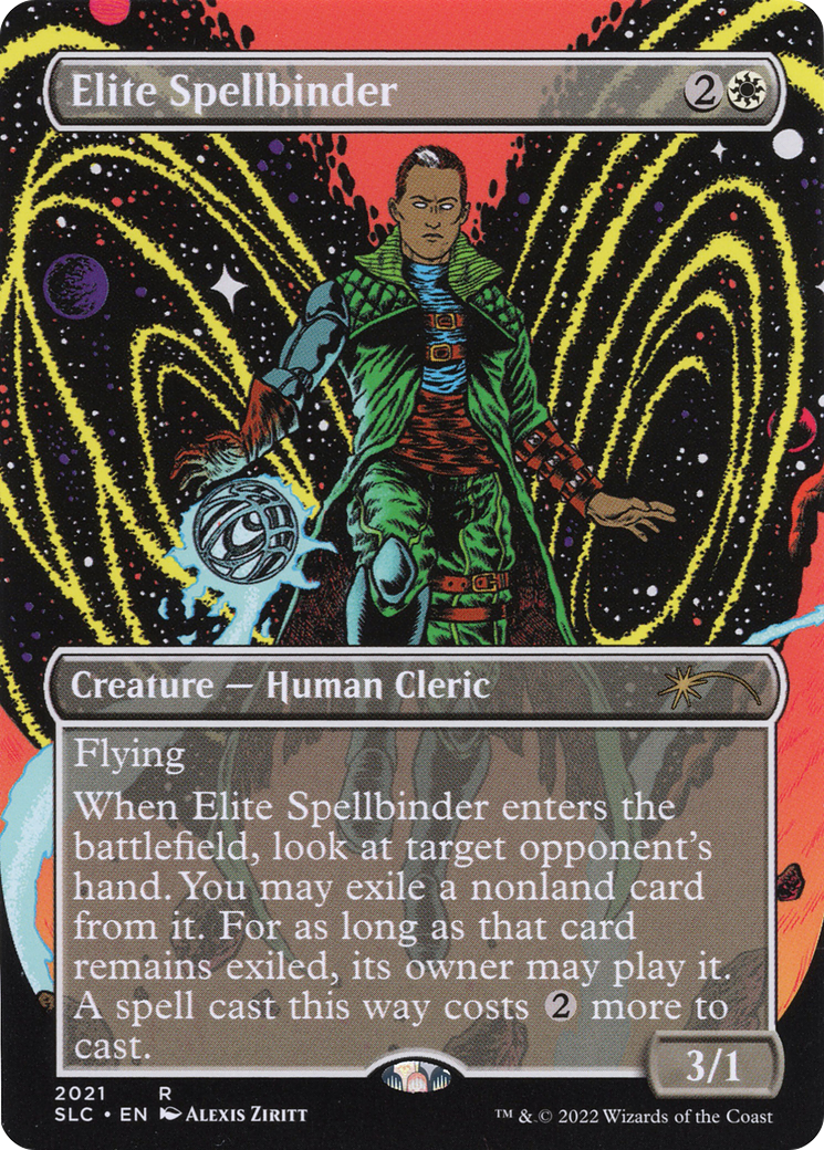 Elite Spellbinder (Borderless) [Secret Lair Countdown Kit]-1