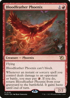 Bloodfeather Phoenix (Promo Pack) [March of the Machine Promos]-1