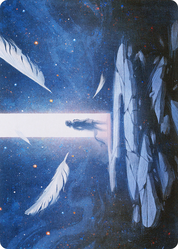 Moment of Truth // Moment of Truth (AMOM-014) - March of the Machine Art Series (Borderless) Foil-3