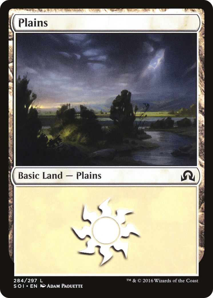 Plains (284) [Shadows over Innistrad]-1