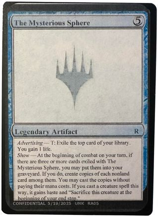 The Mysterious Sphere [Unknown Event]-1