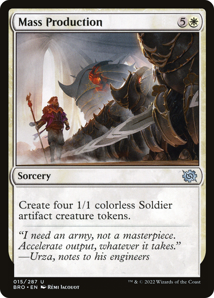 Mass Production [The Brothers' War]-1