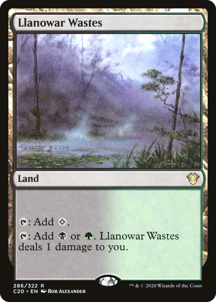 Llanowar Wastes [Commander 2020]-1