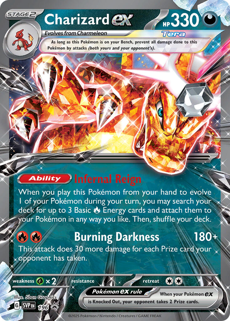 Charizard EX (196) [Scarlet & Violet: Black Star Promos]-1