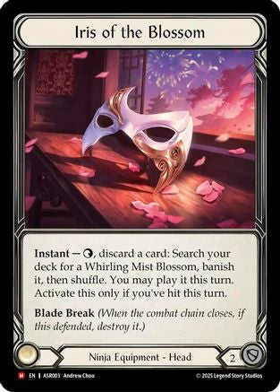Iris of the Blossom [ASR003] (Armory Deck: Ira)  Rainbow Foil-1