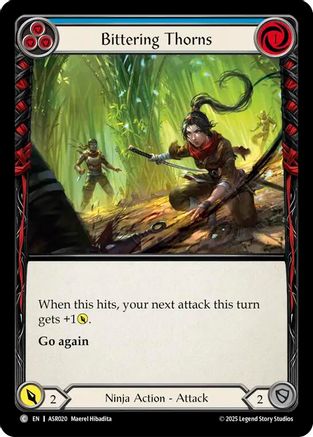 Bittering Thorns (Blue) [ASR020] (Armory Deck: Ira)-1