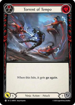 Torrent of Tempo (Red) [ASR015] (Armory Deck: Ira)-1