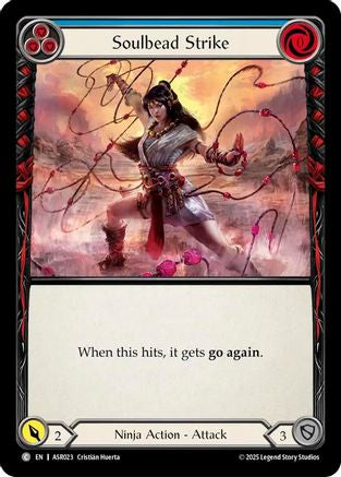 Soulbead Strike (Blue) [ASR023] (Armory Deck: Ira)-1