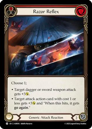 Razor Reflex (Red) [ASR016] (Armory Deck: Ira)-1