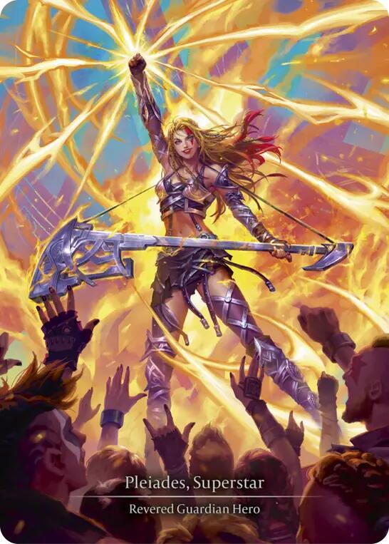 Pleiades, Superstar (Marvel) [SUP009] (Super Slam)  Cold Foil-1