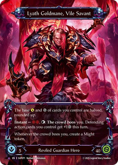 Lyath Goldmane, Vile Savant (Marvel) [SUP071] (Super Slam)  Cold Foil-1
