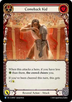 Comeback Kid (Red) [SUP027] (Super Slam)  Rainbow Foil-1