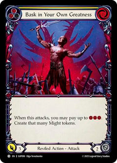 Bask in Your Own Greatness (Yellow) [SUP099] (Super Slam)  Rainbow Foil-1