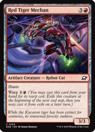 Red Tiger Mechan [Edge of Eternities]-1