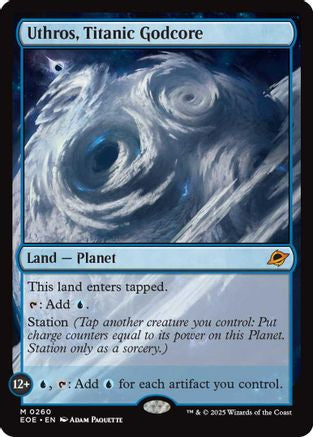 Uthros, Titanic Godcore (EOE-260) - Edge of Eternities Foil-1