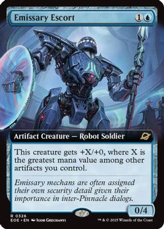 Emissary Escort (Extended Art) [Edge of Eternities]-1