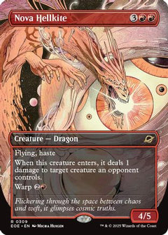 Nova Hellkite (Borderless) [Edge of Eternities]-1