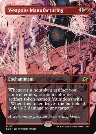 Weapons Manufacturing (Borderless) (EOE-311) - Edge of Eternities-1