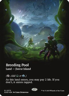 Breeding Pool (Borderless) (Galaxy Foil) [Edge of Eternities]-1