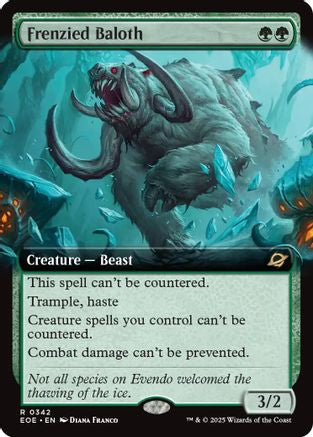 Frenzied Baloth (Extended Art) [Edge of Eternities]-1
