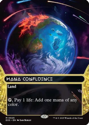 Mana Confluence (0025) (Borderless) [Edge of Eternities: Stellar Sights]-1