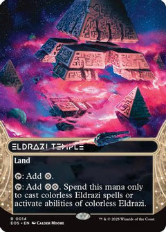 Eldrazi Temple (0014) (Borderless) [Edge of Eternities: Stellar Sights]-1