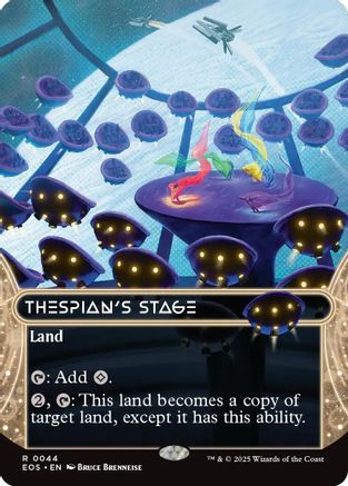 Thespian's Stage (0044) (Borderless) [Edge of Eternities: Stellar Sights]-1