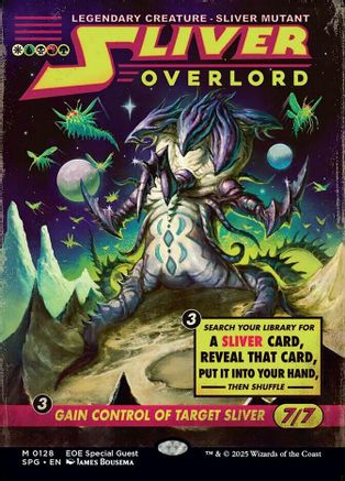 Sliver Overlord (Showcase) [Edge of Eternities Special Guests]-1