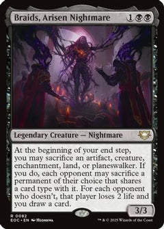 Braids, Arisen Nightmare [Edge of Eternities Commander]-1