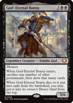 God-Eternal Bontu [Edge of Eternities Commander]-1