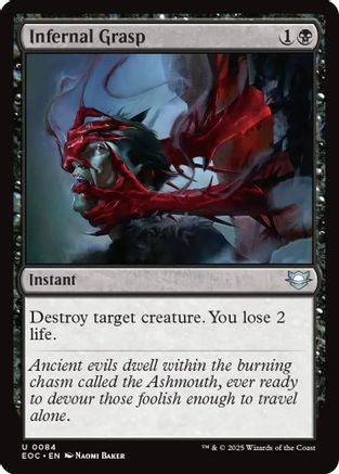 Infernal Grasp [Edge of Eternities Commander]-1