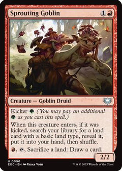 Sprouting Goblin [Edge of Eternities Commander]-1