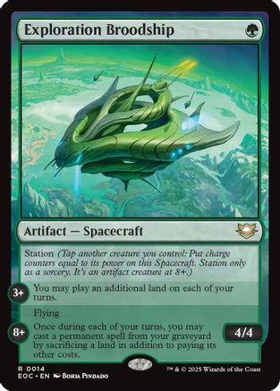 Exploration Broodship [Edge of Eternities Commander]-1