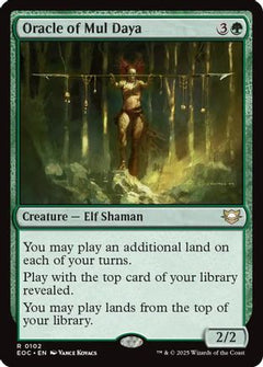 Oracle of Mul Daya [Edge of Eternities Commander]-1
