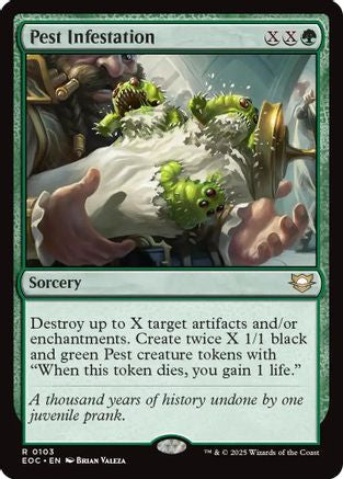Pest Infestation [Edge of Eternities Commander]-1