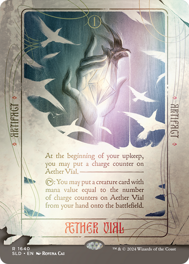 Aether Vial (Rainbow Foil) [Secret Lair Drop Series]-1