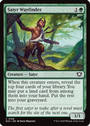 Satyr Wayfinder [Edge of Eternities Commander]-1