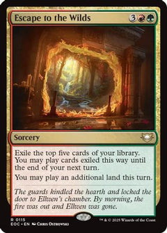 Escape to the Wilds [Edge of Eternities Commander]-1
